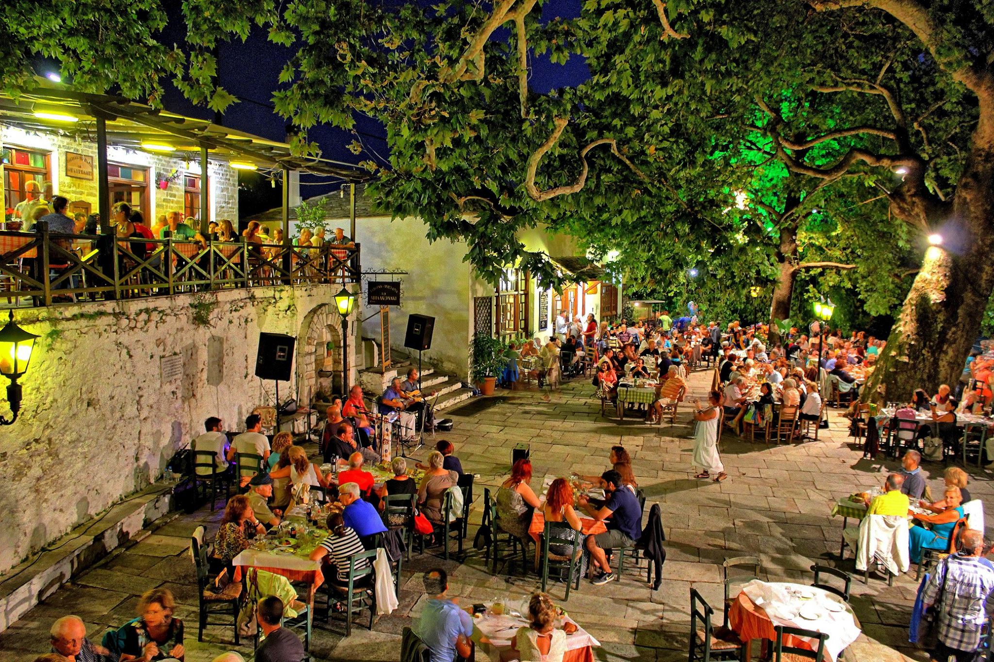 The panigiri festival on the square of Vizitsa